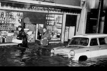 Cheias arrasaram Lisboa em 1957
