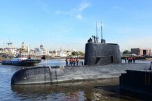 O submarino argentino San Juan