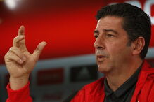 O treinador dos encarnados, Rui Vitória