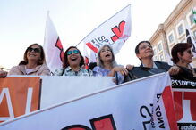 Manifestação de professores