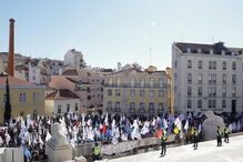 Manifestação de professores