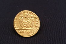 Moedas da época do imperador Octávio Augusto