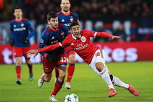 CSKA e Benfica jogaram esta quarta-feira na Rússia