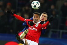 CSKA e Benfica jogaram esta quarta-feira na Rússia	