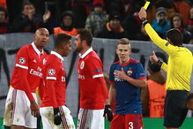 CSKA e Benfica jogaram esta quarta-feira na Rússia	