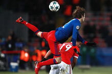 CSKA e Benfica jogaram esta quarta-feira na Rússia	