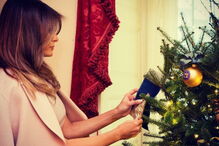 Melania Trump prepara o Natal