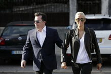 Mariza com o marido, o empresário António Ferreira