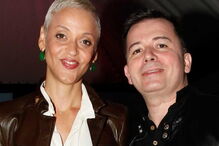 Mariza com o marido, o empresário António Ferreira