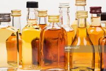 Garrafas de bebidas alcoólicas