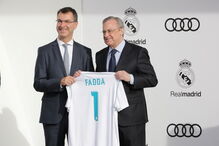 Jogadores do Real Madrid receberam os novos carros de serviço