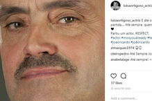 Reação da atriz Luísa Ortigoso