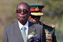 Robert Mugabe, presidente do Zimbabué 