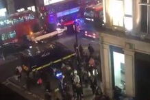 Pessoas em pânico após incidente na estação de Oxford Circus