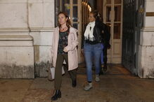 A atriz Sofia Nicholson