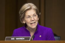 A senadora democrata Elizabeth Warren