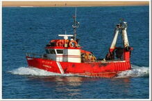 Barco 'Veneza' naufragou na Figueira da Foz com quatro pescadores a bordo