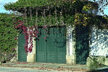 Assaltantes aproveitaram saída da proprietária para atacar. Partiram uma porta e deixaram rasto de destruição  