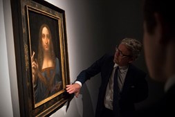 Salvator Mundi, pintura de Leonardo da Vinci, 
