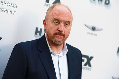 O ator e comediante americano Louis C. K.