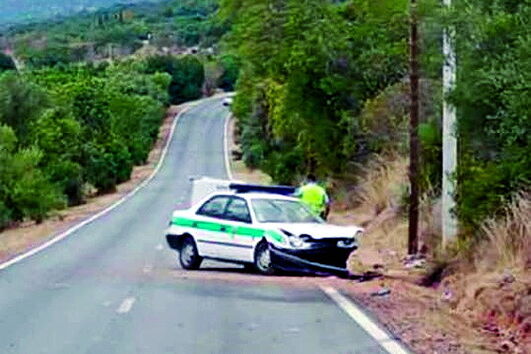 Viatura da GNR despista-se em Loulé