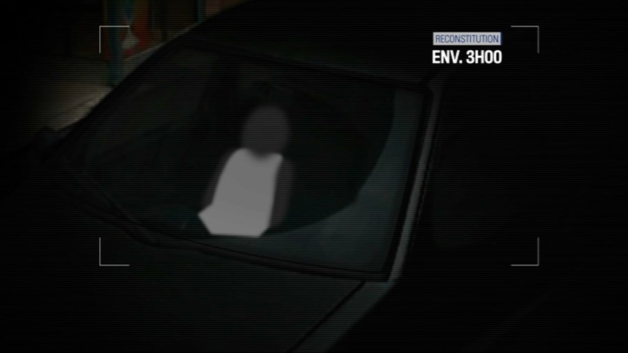 Reconstituição mostra silhueta semelhante à de Maëlys no carro do suspeito