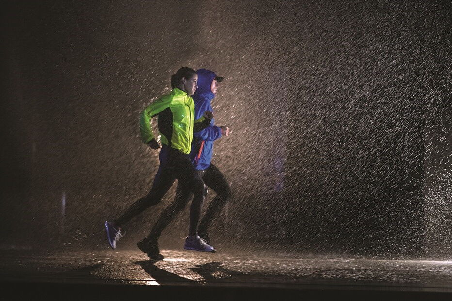 running, corrida, condição física, clima, chuva, treinos, mau tempo