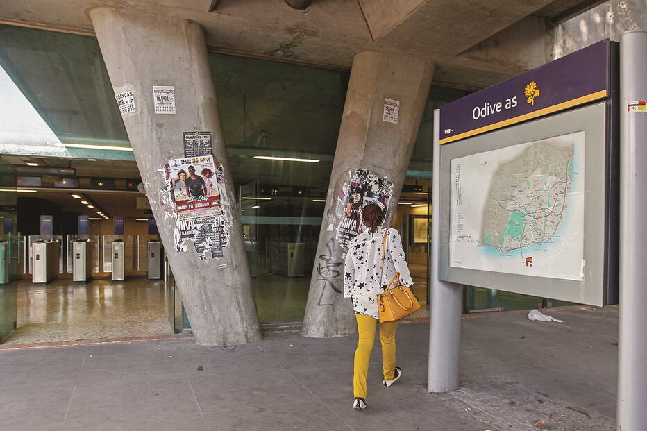 Obras de modernização da Estação de Odivelas têm um tempo previsto de execução de três meses