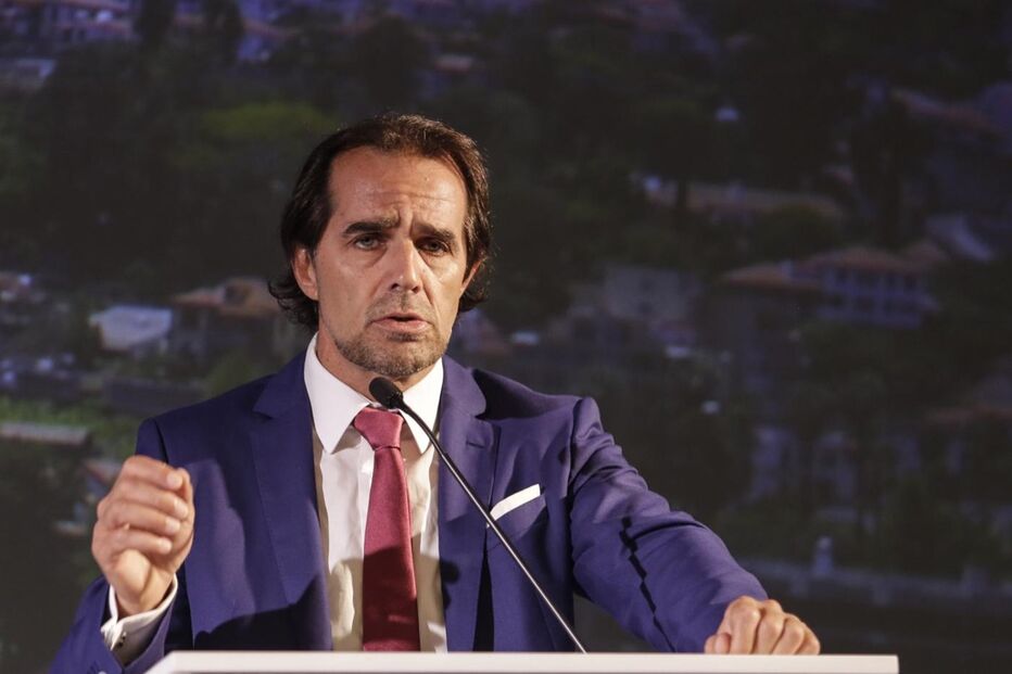 O Presidente do Governo Regional da Madeira, Miguel Albuquerque