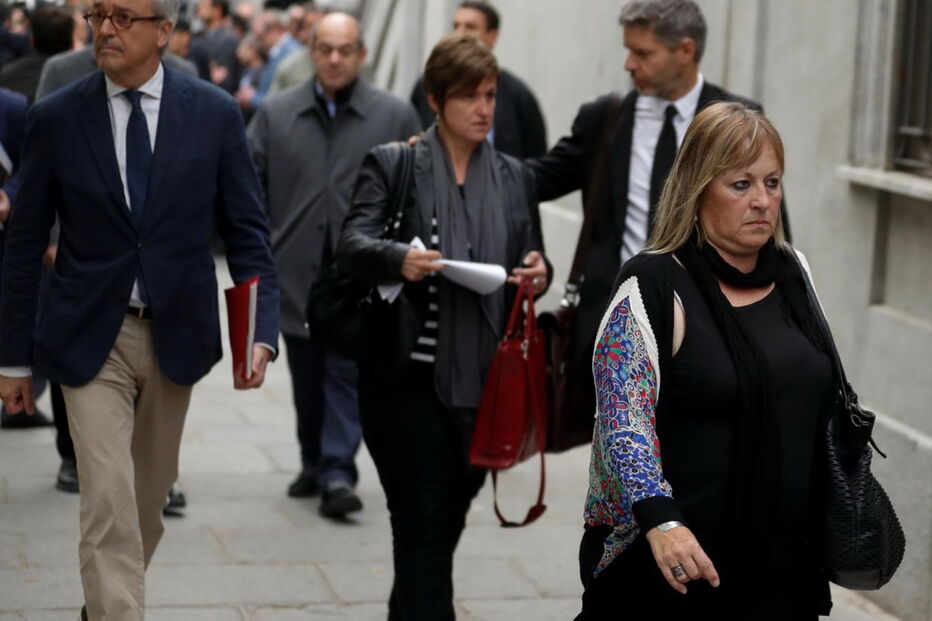  Responsáveis pela tentativa de independência da Catalunha ouvidos em tribunal