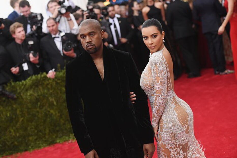 Kim Kardashian e Kanye West separados