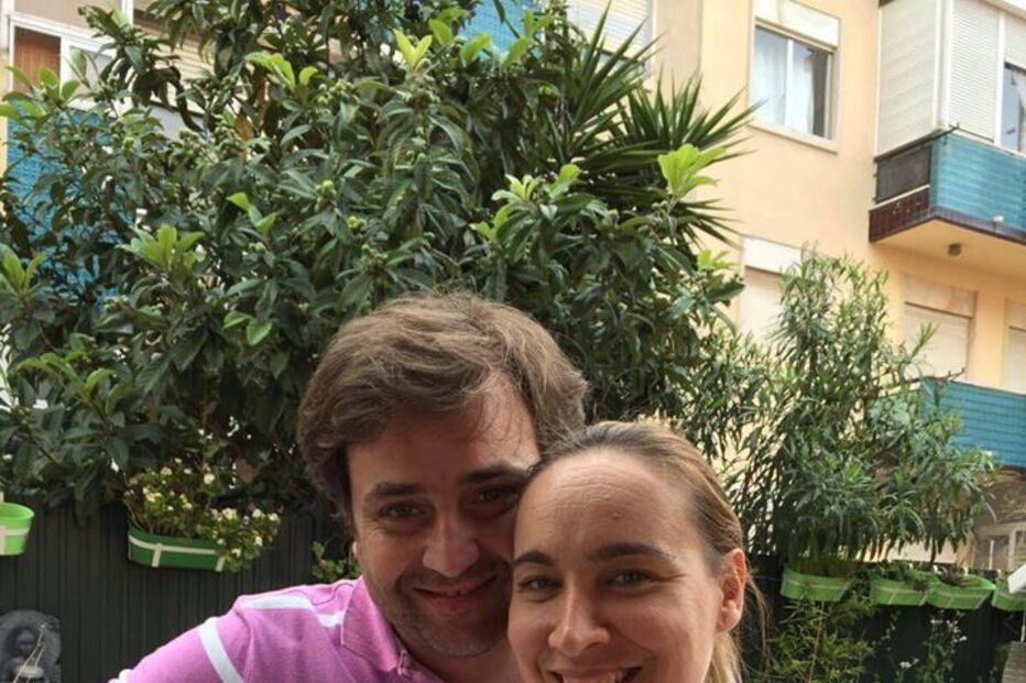 O casal Ricardo Serrano Vieira e Filipa Pissarra
