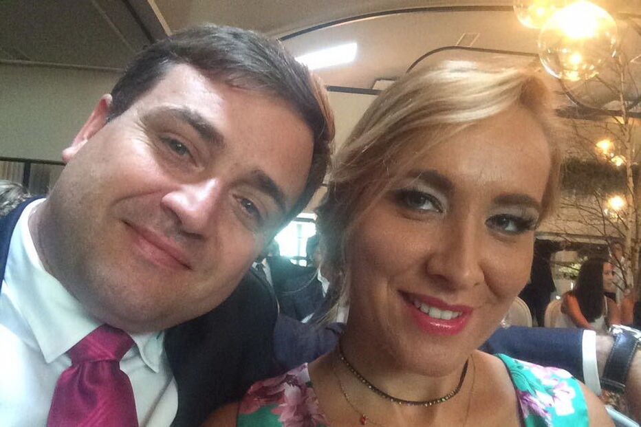 O casal Ricardo Serrano Vieira e Filipa Pissarra