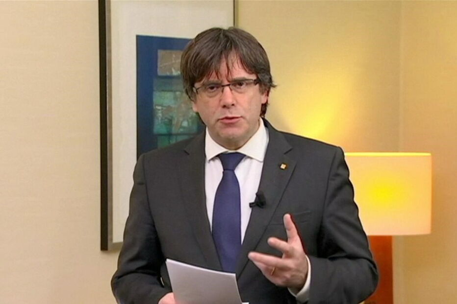 Puigdemont, presidente deposto da Catalunha