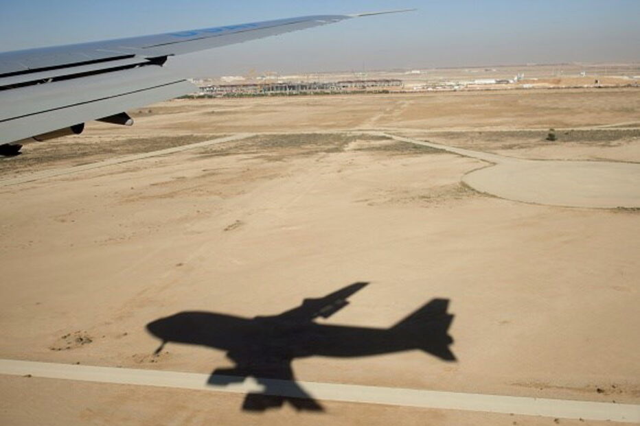 Aeroporto de Riad, na Arábia Saudita