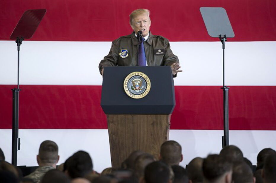 Donald Trump, Presidente dos EUA, foi recebido este domingo no Japão