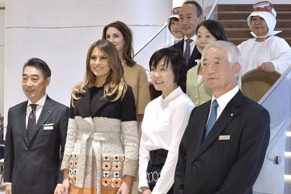 Donald Trump, Presidente dos EUA, foi recebido este domingo no Japão