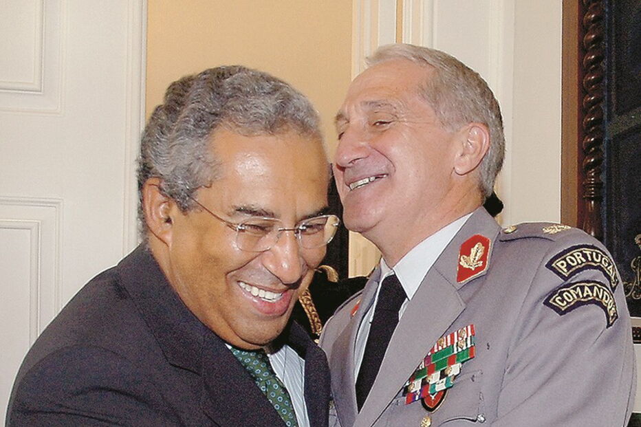 António Costa com Mourato Nunes, que em 2014 o apoiou nas primárias do PS 