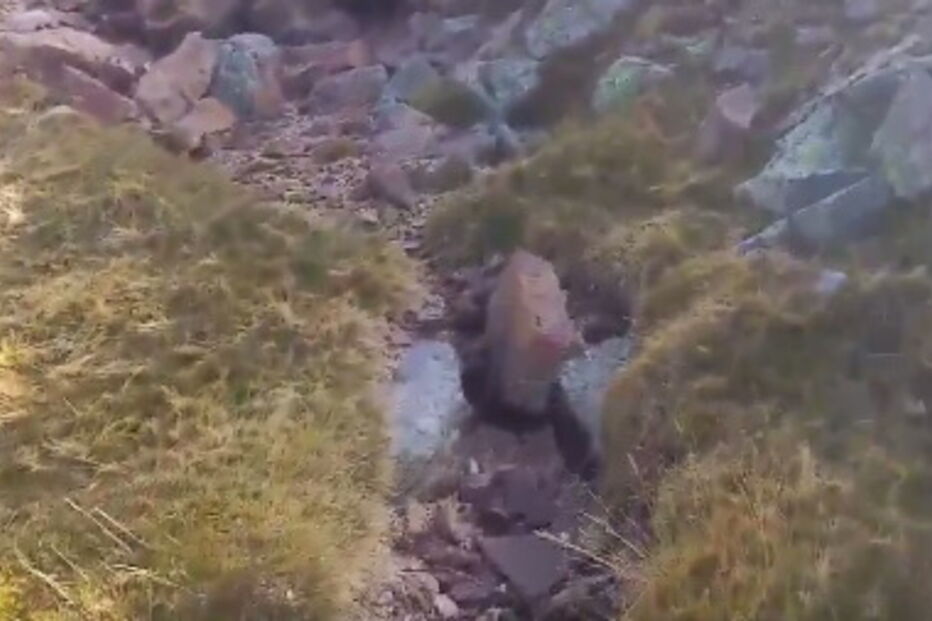 Nascente do Rio Douro está seca, sem uma única gota de água