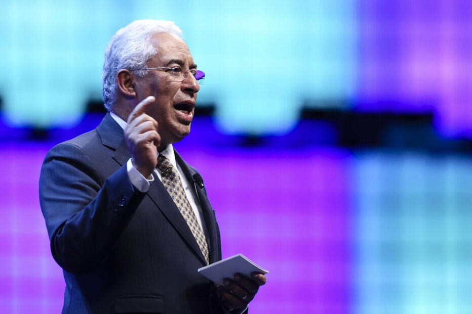 António Costa na conferência tecnológica Web Summit