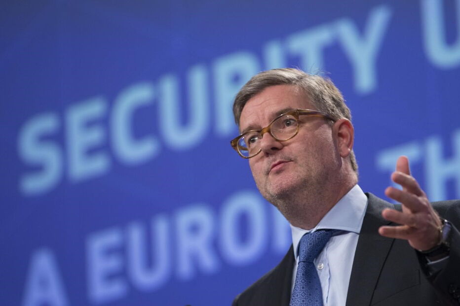 O comissário europeu para a Segurança, Julian King