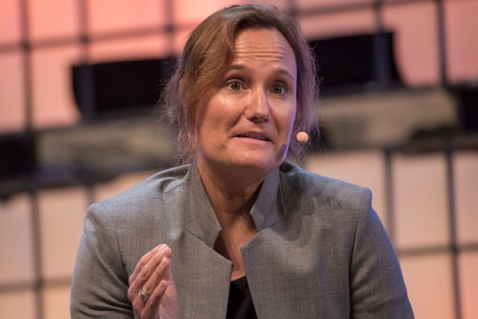 Gillian Tans, presidente executiva da plataforma digital de alojamento, falou durante a Web Summit