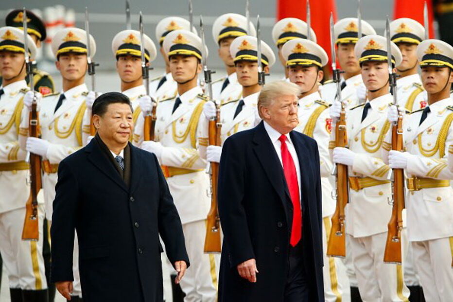 Donald Trump na China