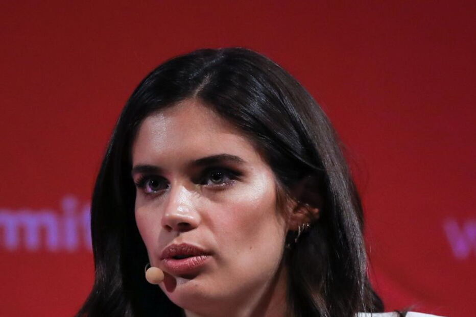 Sara Sampaio na Web Summit 2017, em Lisboa