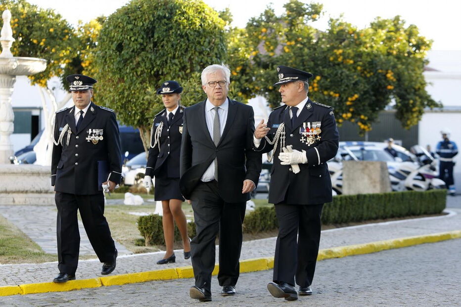 Ministro Eduardo Cabrita visitou direção nacional da PSP