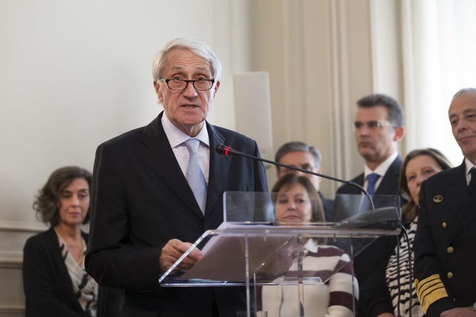 Mourato Nunes na posse como presidente da Proteção Civil