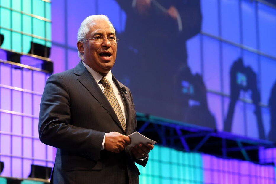 António Costa na conferência tecnológica Web Summit
