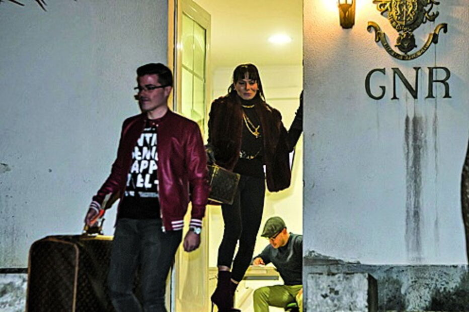 José Castelo Branco na esquadra em Sintra