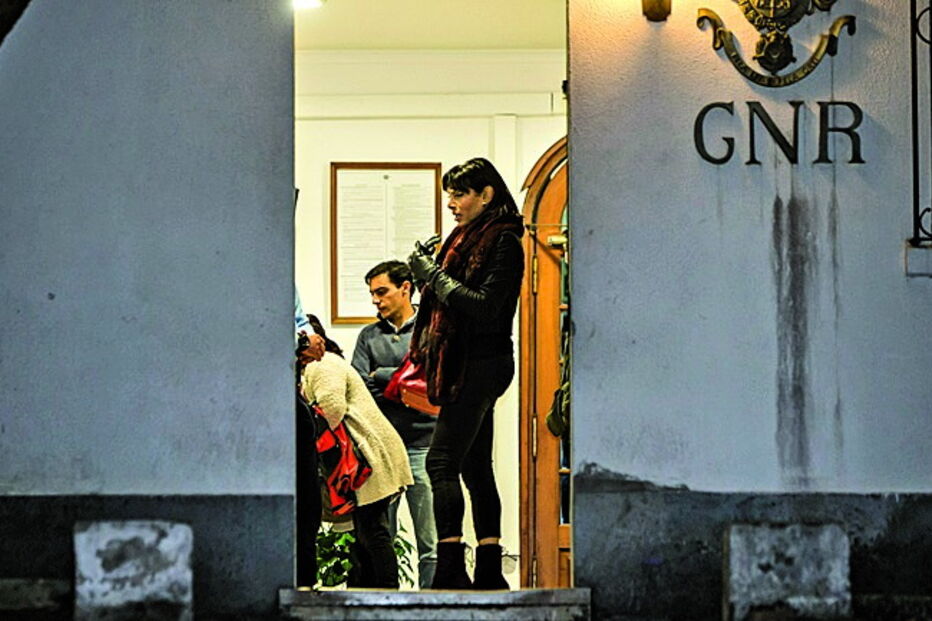 José Castelo Branco na esquadra em Sintra