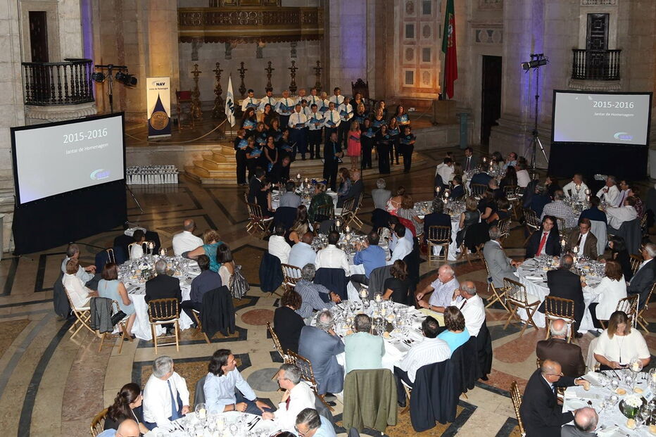 NAV organizou jantar no Panteão